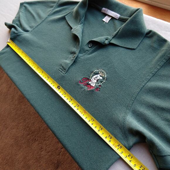 Tony's Pizza Polo Work Shirt #1 Large Bremerton Italian Restaurant distressed - Picture 12 of 14
